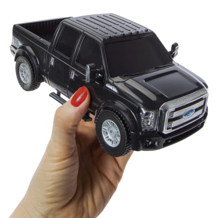 Ford F-350 Super Duty Platinum 1:28 Licensed Friction Car - Ford Black