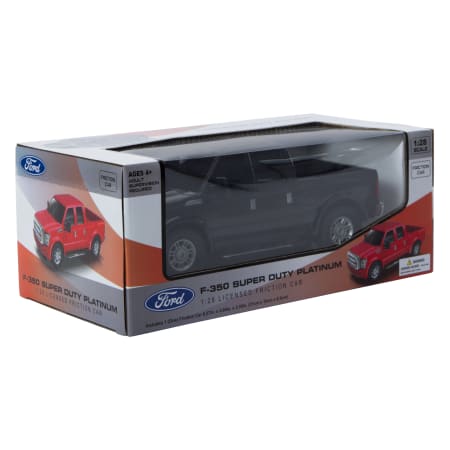 Ford F-350 Super Duty Platinum 1:28 Licensed Friction Car - Ford Black