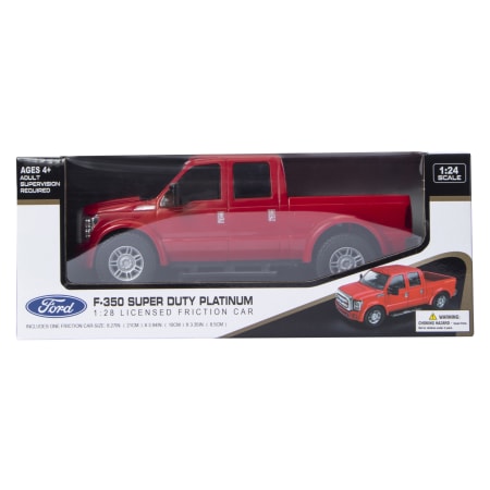Ford F-350 Super Duty Platinum 1:28 Licensed Friction Car - Ford Black