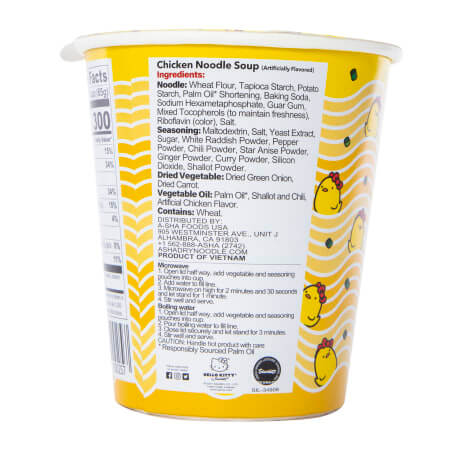 Hello Kitty Chicken Cup Noodles