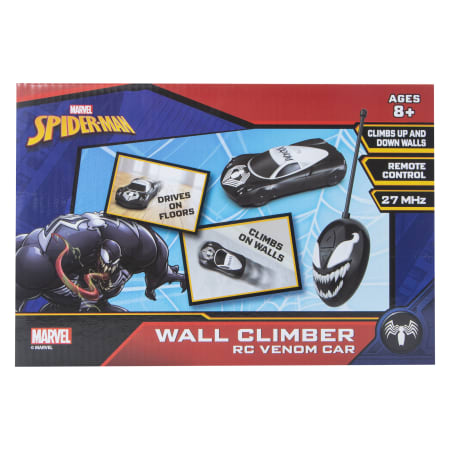 Marvel Spider-Man Wall Climber Remote Control Venom Car