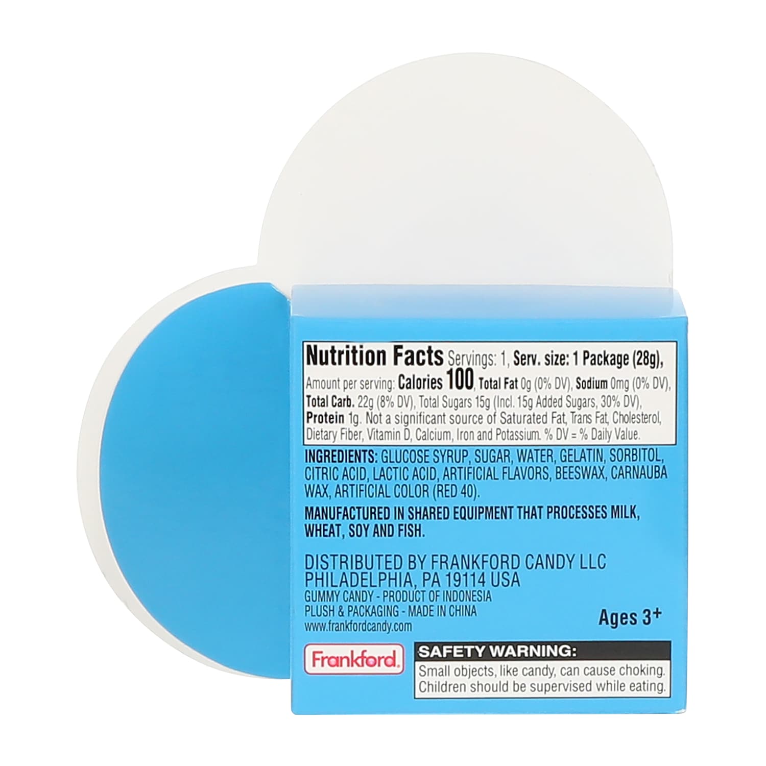 Valentine's Day Mini Axolotl Plush With Candy - I Like You Alotl