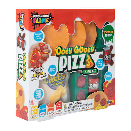 Ooey Gooey Food Slime Kit - Pizza