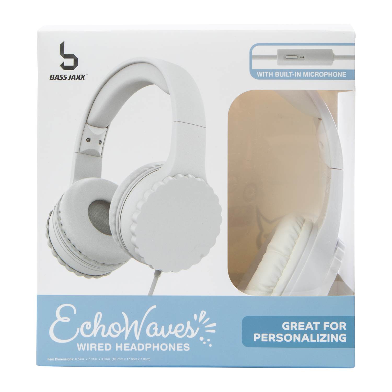 Echowave Wired Headphones With Mic