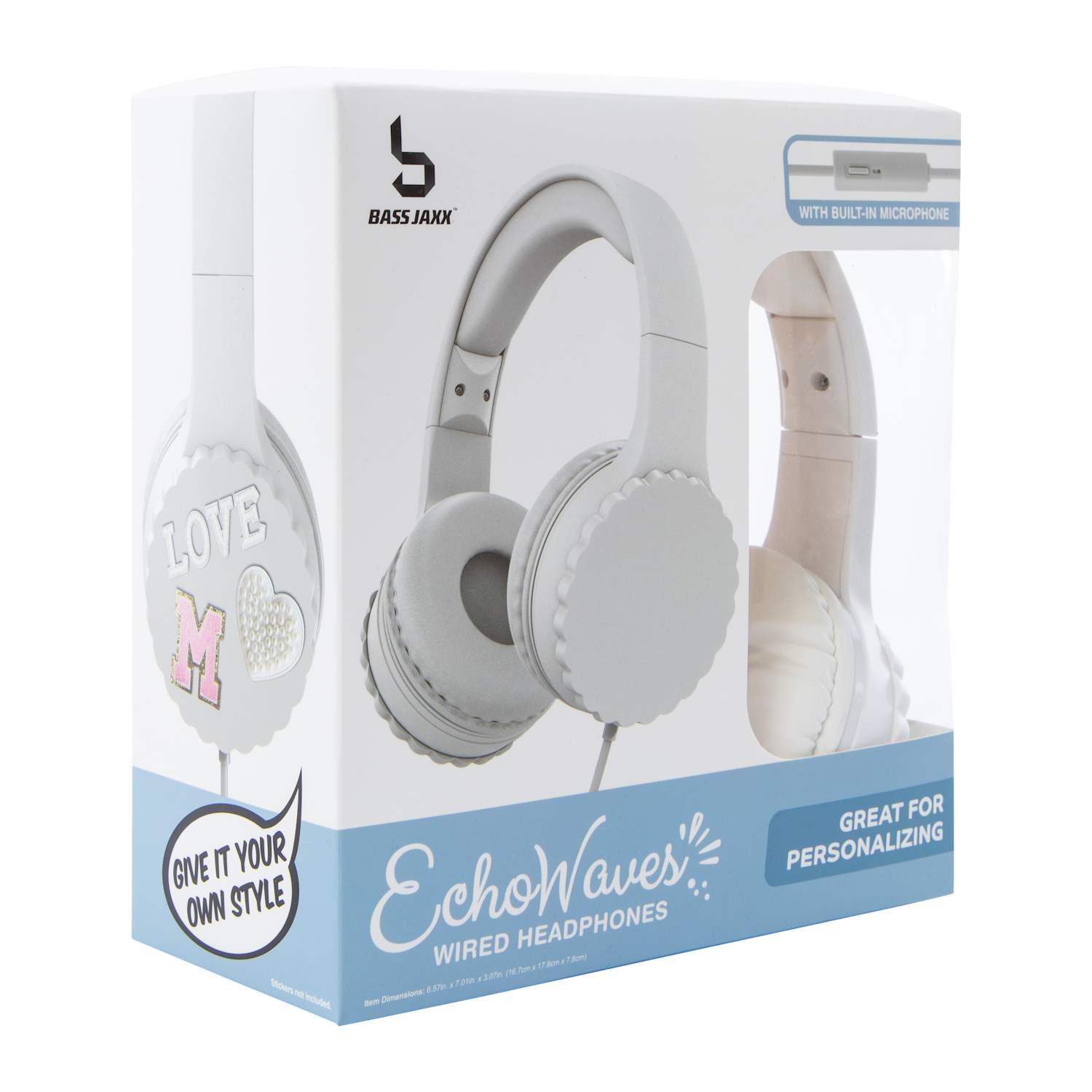 Echowave Wired Headphones With Mic
