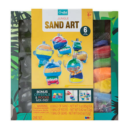 Sand Art Craft Kit - Animals