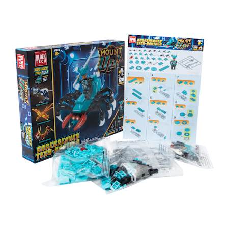 Block Tech® Mount Up! Build Kit With Minifigure