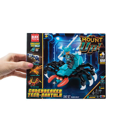 Block Tech® Mount Up! Build Kit With Minifigure