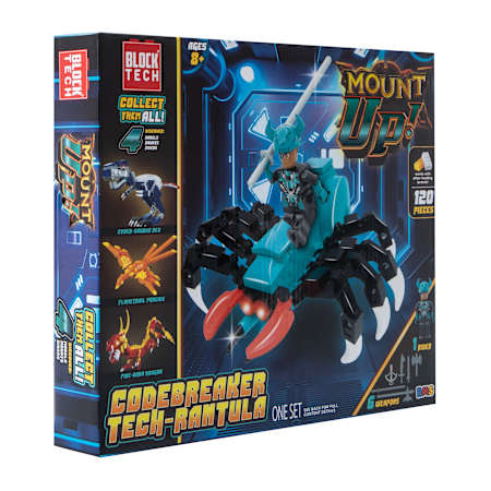 Block Tech® Mount Up! Build Kit With Minifigure