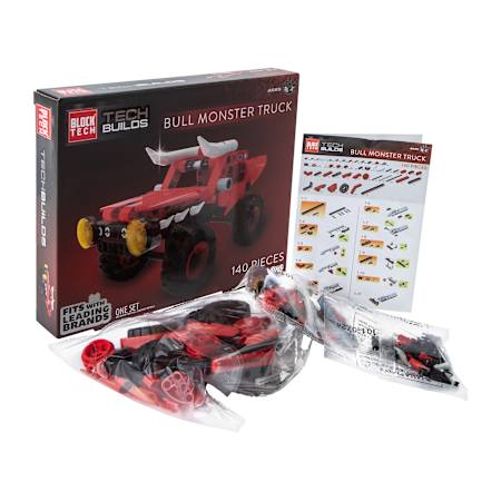 Block Tech® Chrome Bricks Construction Set