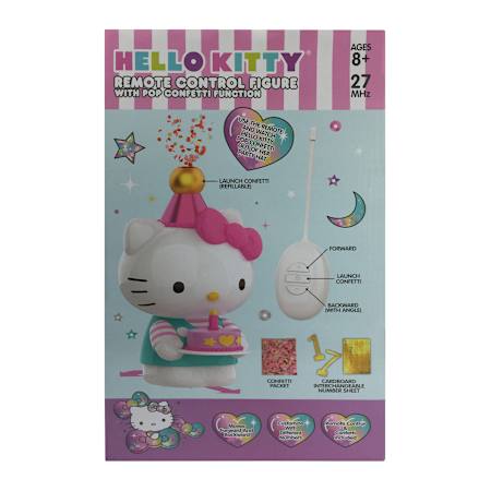 Hello Kitty® Remote Control Figure With Pop Confetti Function