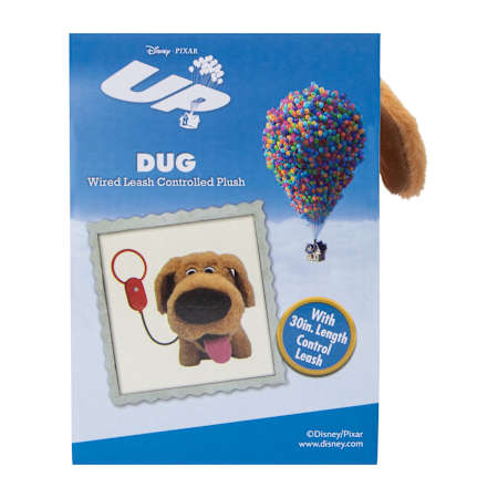 Disney PIXAR Up Dug Wired Leash Controlled Plush Toy