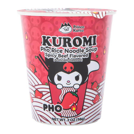 Nouilles de riz au bœuf épicé Kuromi Pho - Hello Kitty