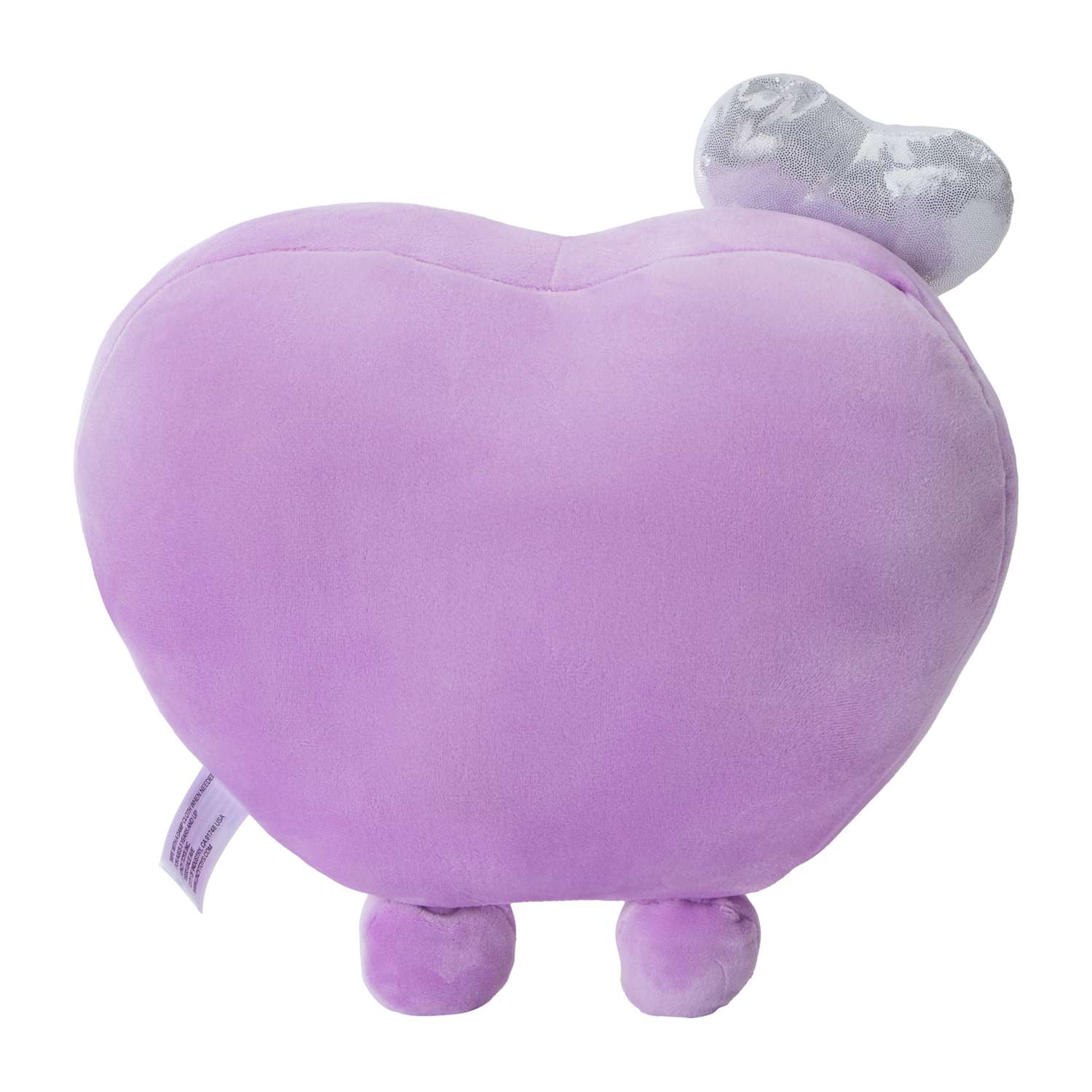 Be My Valentine - Purple Heart Smoochy Pals Plush