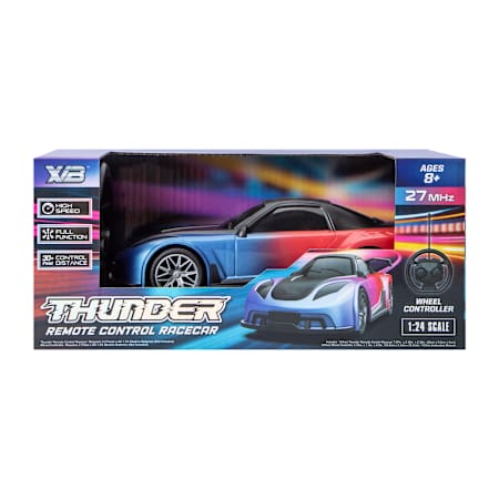 XVB™ Thunder Remote Control Racecar 1:24 - Blue
