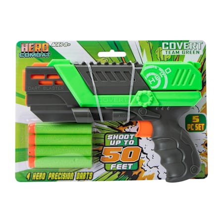 Hero Combat Covert Team 5-Pc Gun Set