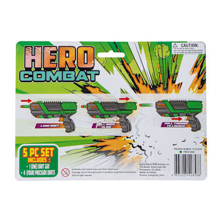 Hero Combat Covert Team 5-Pc Gun Set