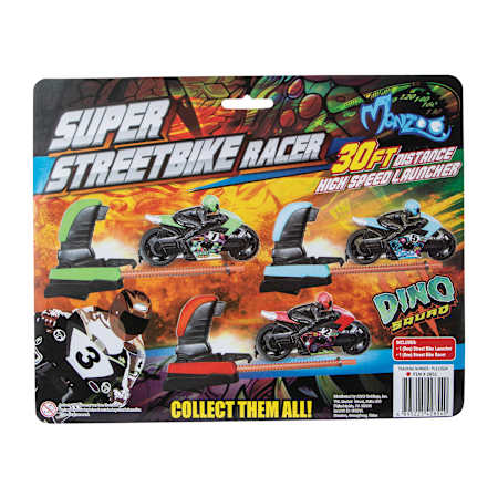 Super Streetbike Racer Launcher Toy Set
