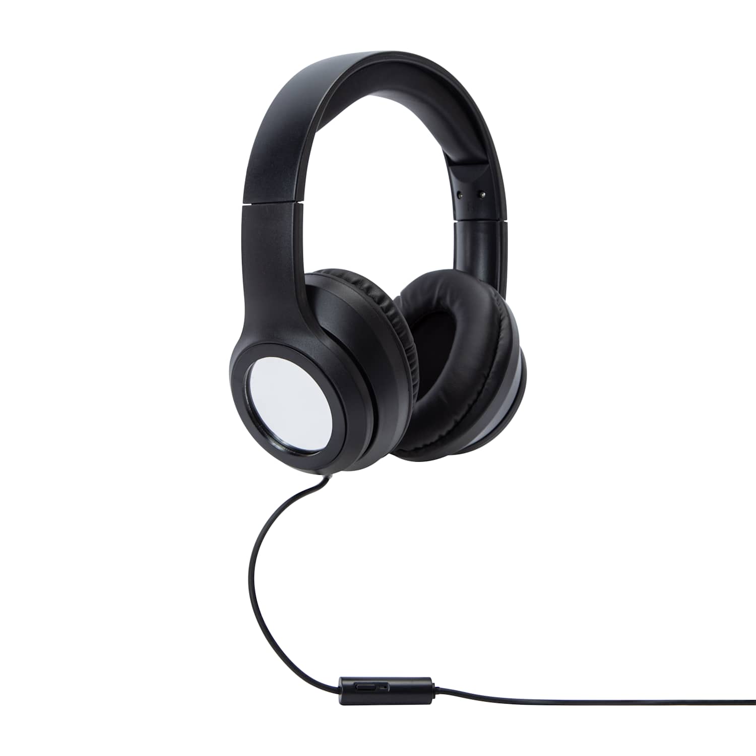 Infinity LED Wired Mirror Headphones - Black