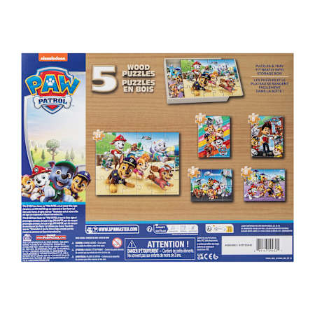 Paw Patrol™ Wood Puzzles 5-Pack