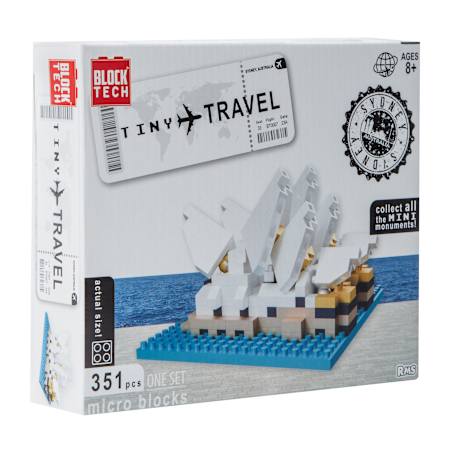 Block Tech® Tiny Travel Mini Monuments Set