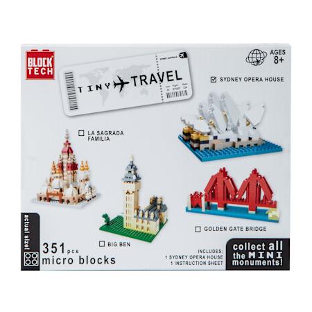 Block Tech® Tiny Travel Mini Monuments Set