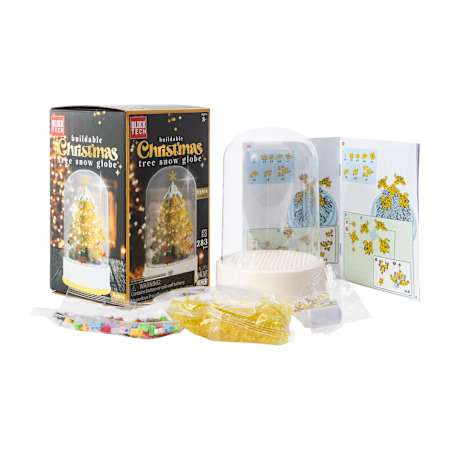 Block Tech® Buildable Christmas Tree Snow Globe