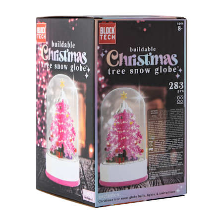 Block Tech® Buildable Christmas Tree Snow Globe
