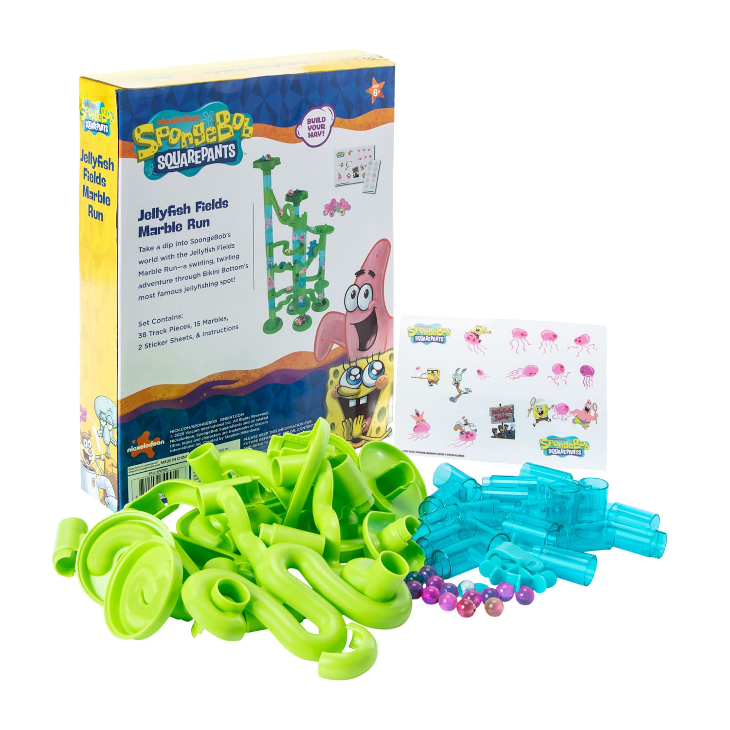 Spongebob Licensed Marble Run Set