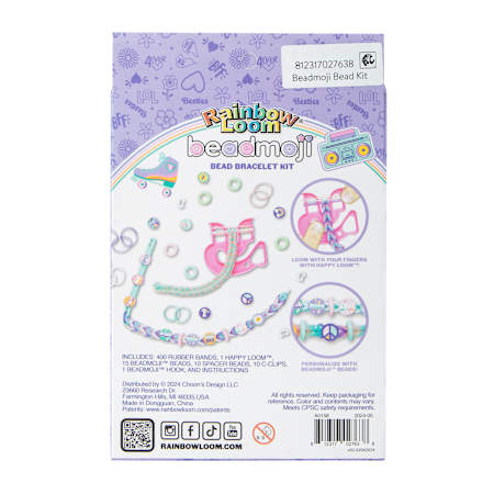 Rainbow Loom® Beadmoji™ Bead Bracelet Kit