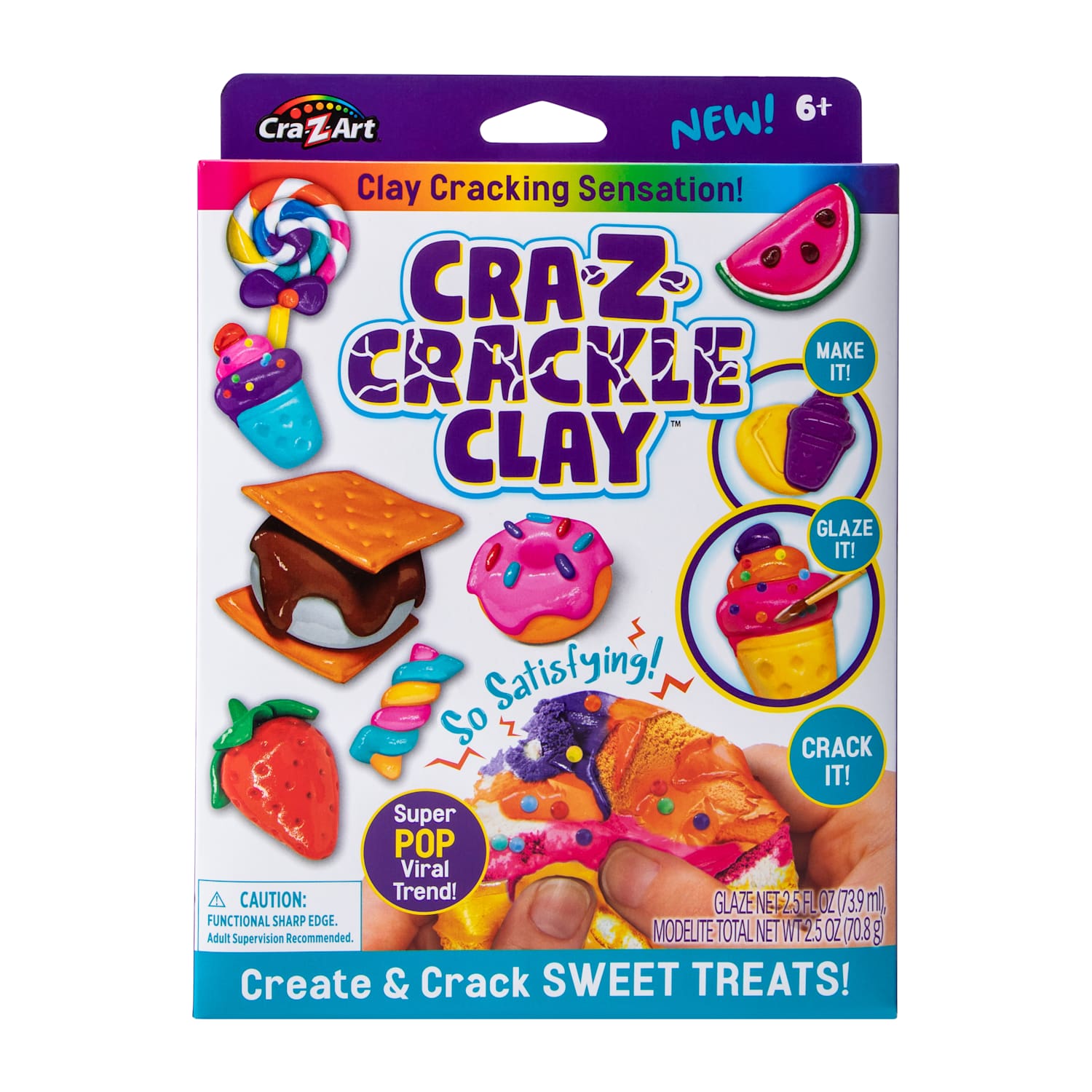 Cra-Z-Art® Cra-Z-Crackle Clay™ - Sweet Treats