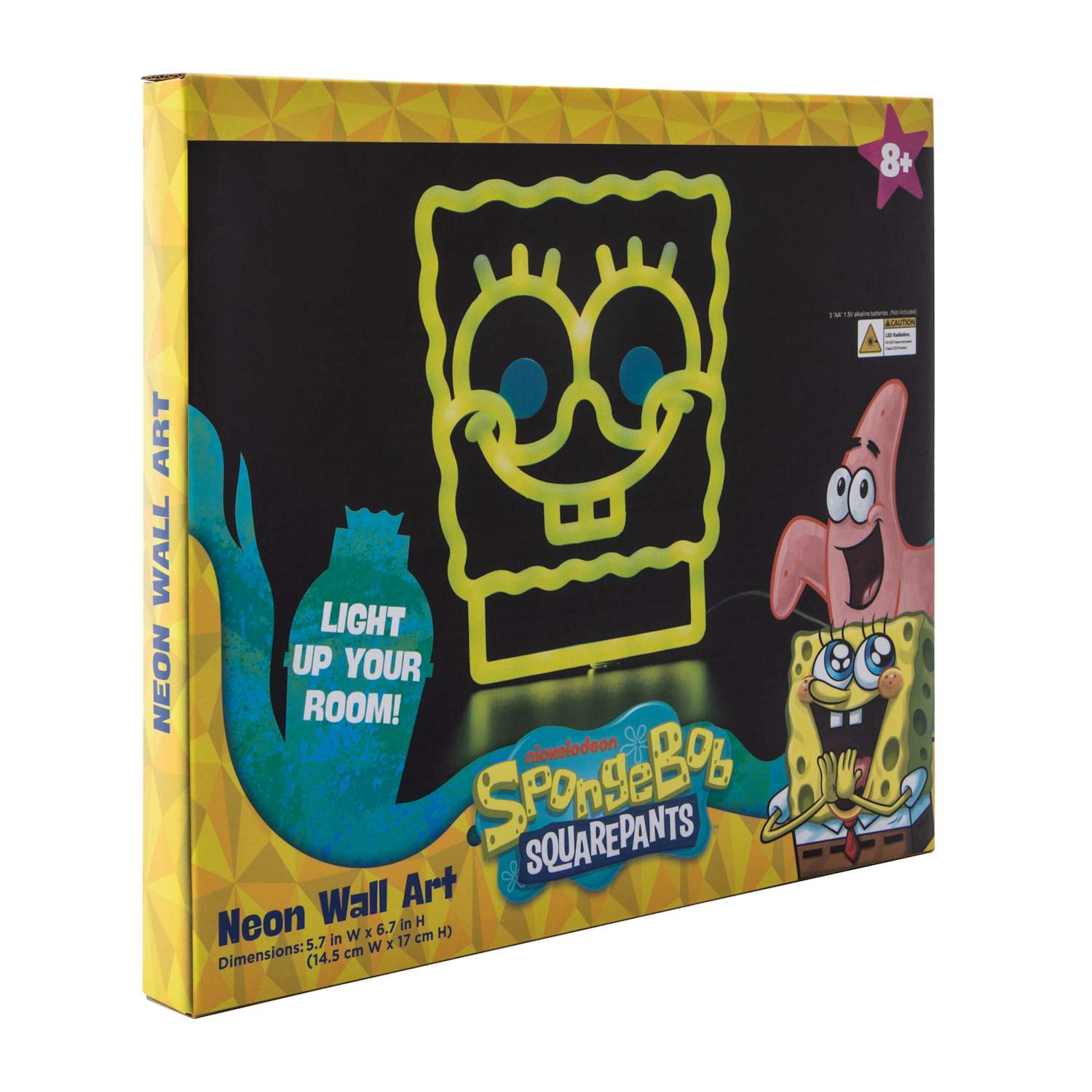 Licensed Neon Wall Art - Spongebob