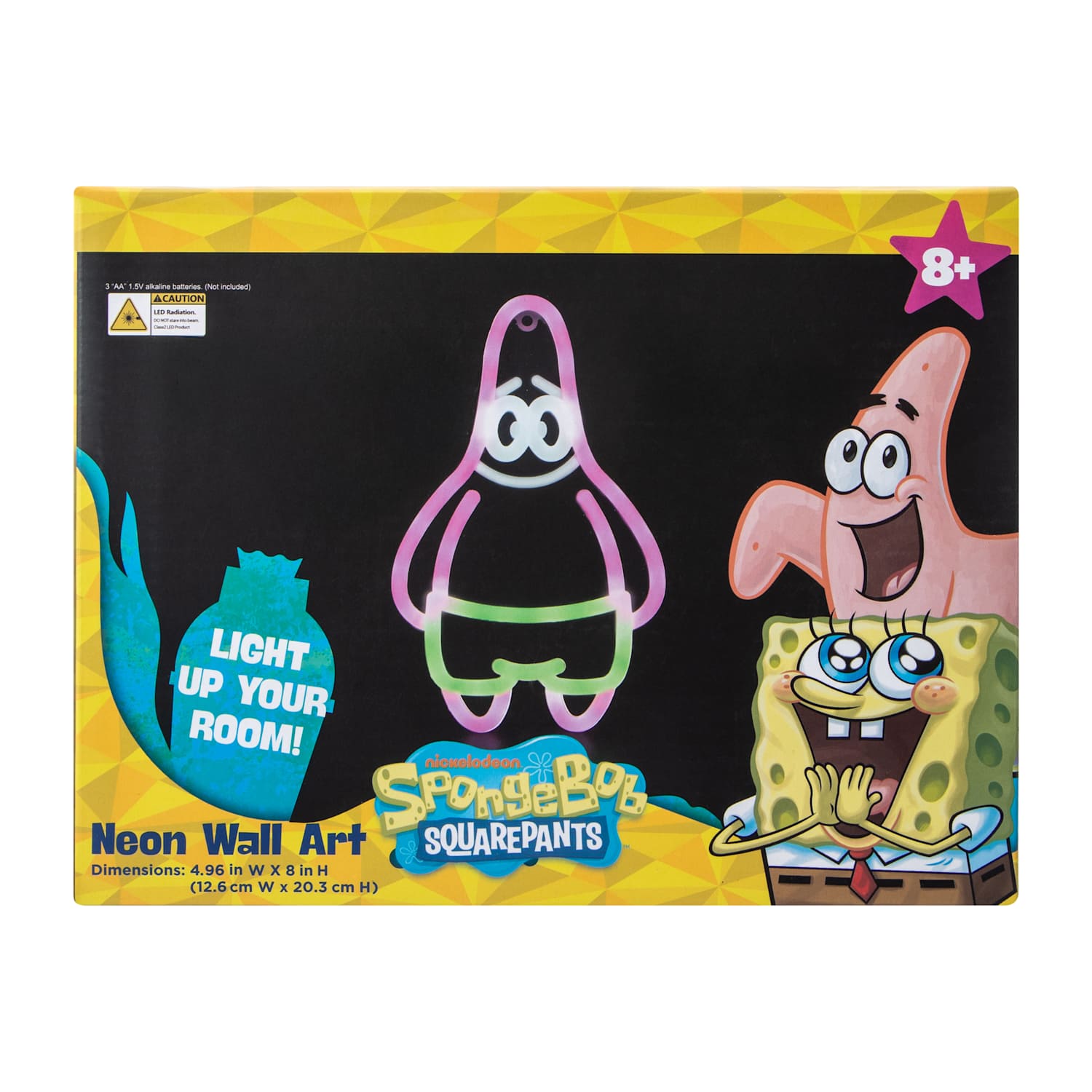Licensed Neon Wall Art - Spongebob