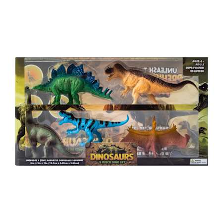 Dinosaurs Set 5-Pack (Styles May Vary)