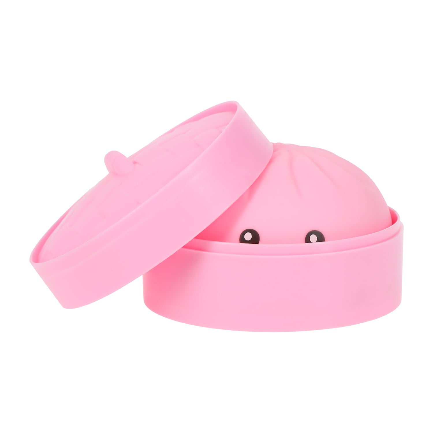 Crazy Fun® Charming Valentine's Mystery Squishy Bun Set - Viral Pink Glitter Dumpling (Styles May Vary)