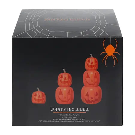 Stacked Pumpkin 3-Pack