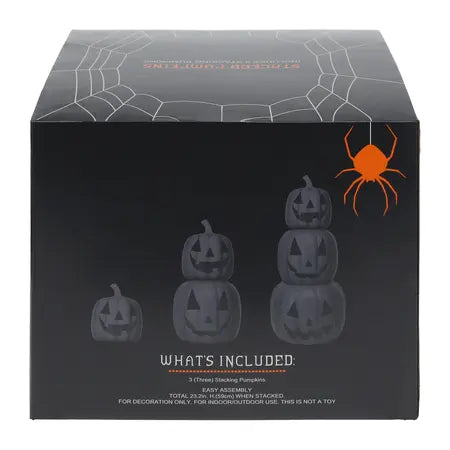 Stacked Pumpkin 3-Pack