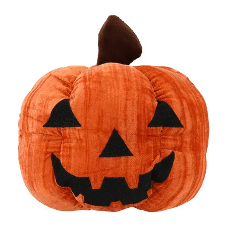 Halloween Velvet Jack-O’-Lantern Pumpkin Pillow