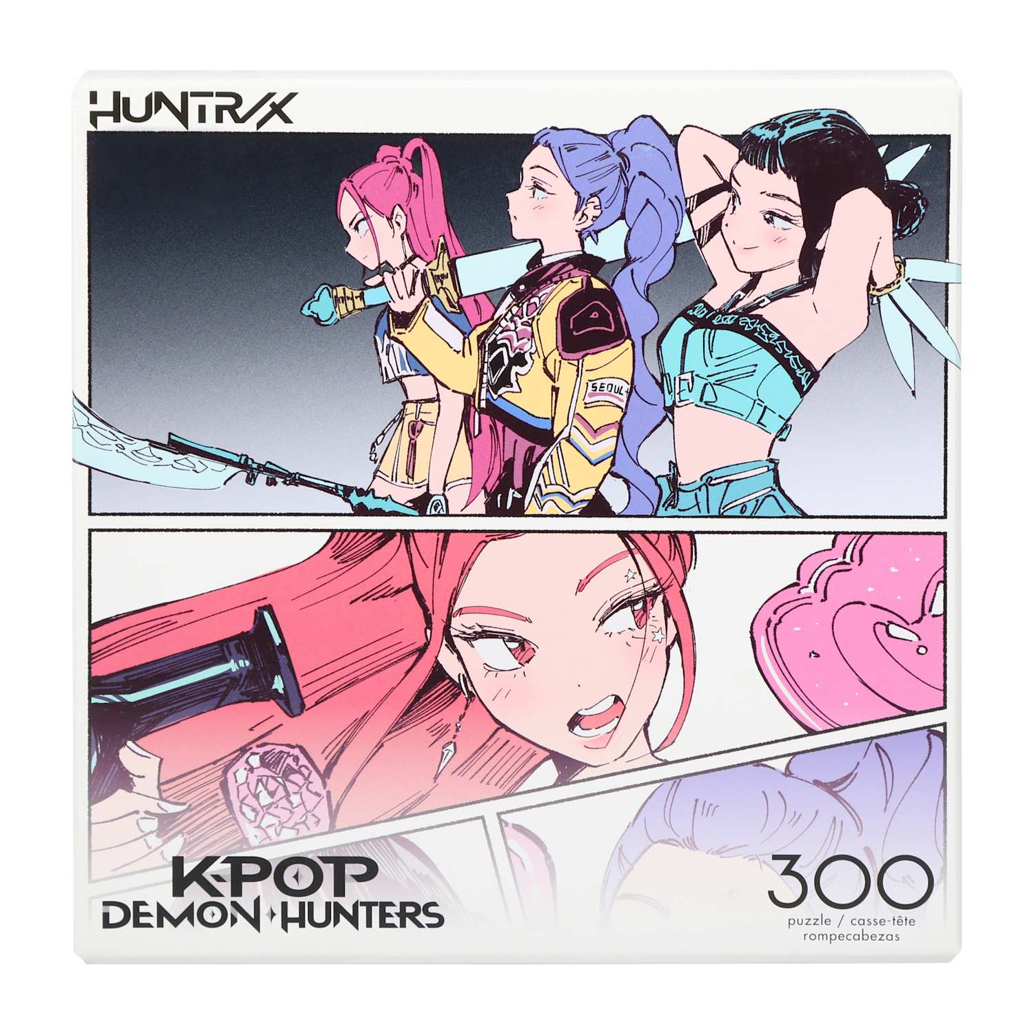 K-Pop Demon Hunters Puzzle 300-Pieces