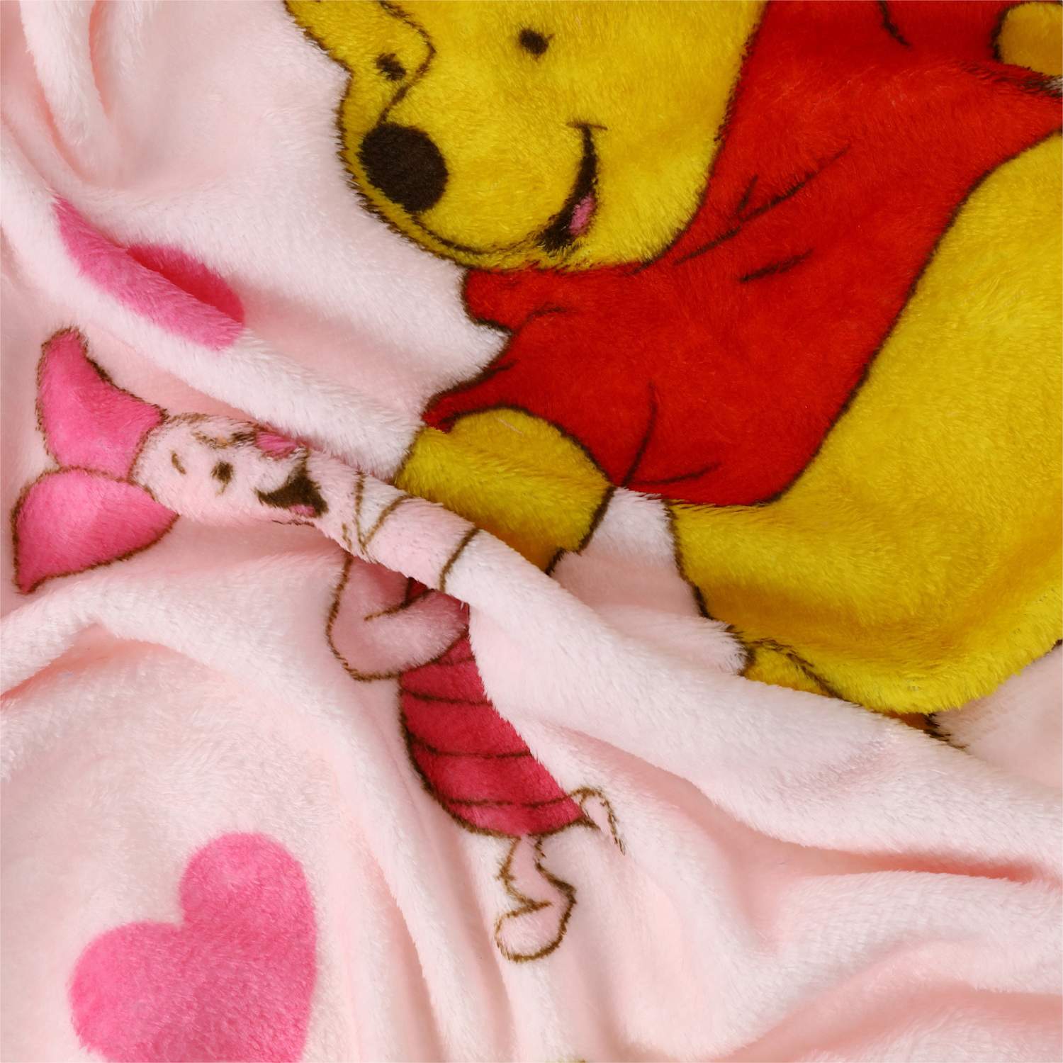 Valentine's Disney Winnie The Pooh Travel Blanket 40inx50in