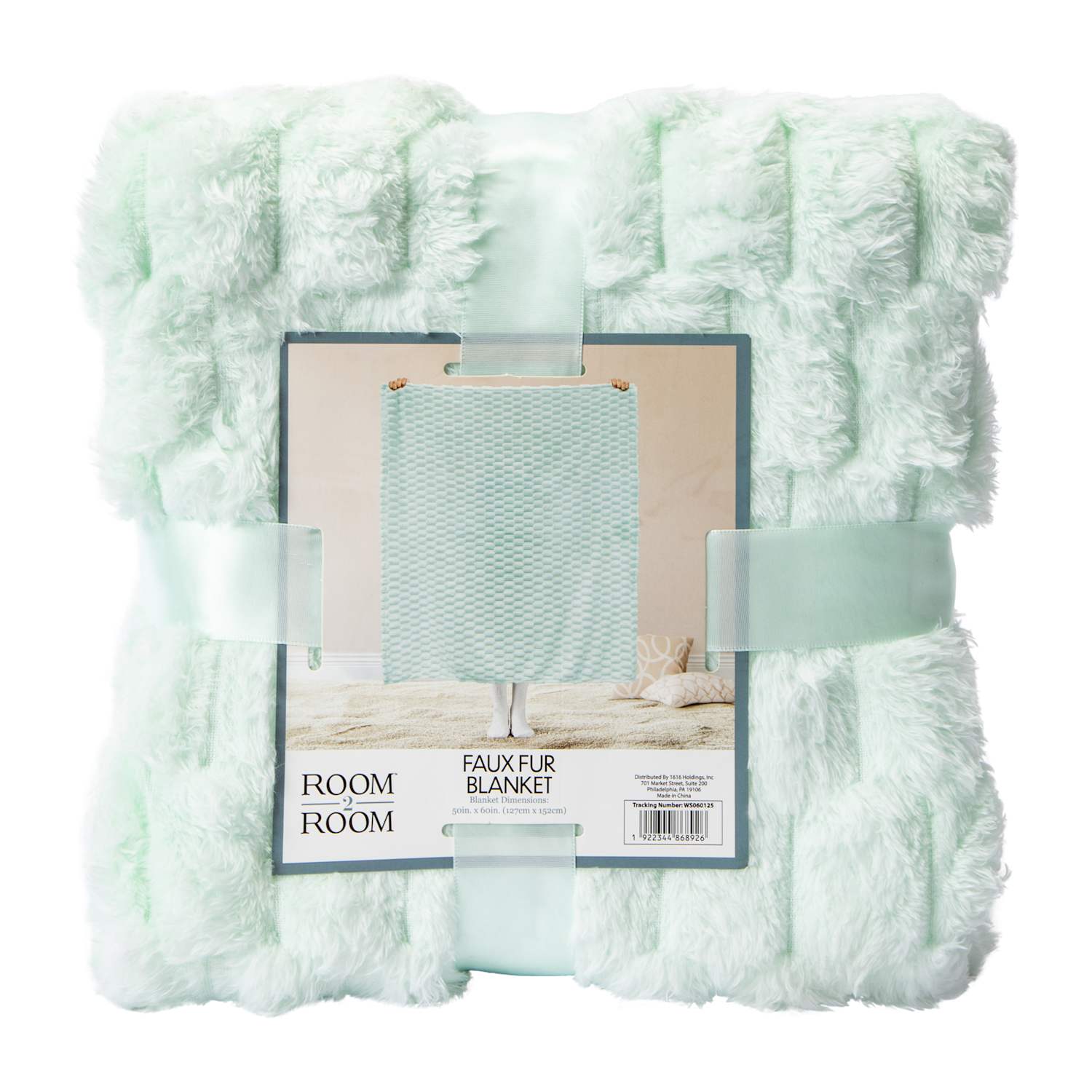 Cozy Faux Fur Blanket 50in x 60in