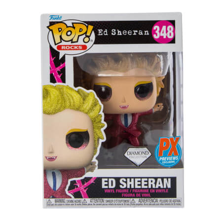 Ed Sheeran Bad Habits Funko Pop Rocks - PX Diamond Collection