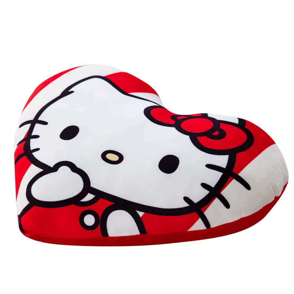 Hello Kitty Valentine Heart Shaped Plush Cloud Pillow - Sanrio