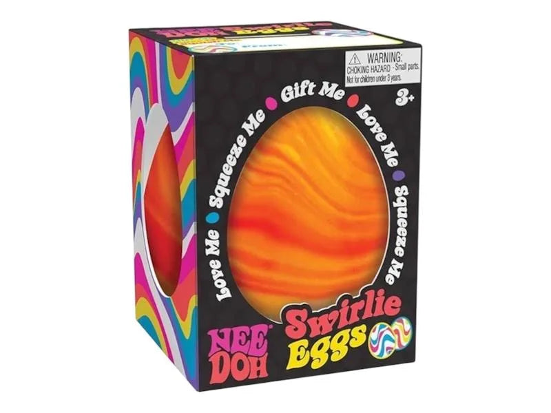 NeeDoh Swirlie Eggs (Style May Vary)