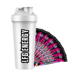 LFG Energy DMAC Games Sunset Surge Stick Pack Bundle with Shaker – Sugar-Free, 5 Calories, Game-Changing Energy Formula for Gamers and Athletes – Focus, Eye Health, Nerve Support – Convenient Single-Serving Packs with Shaker