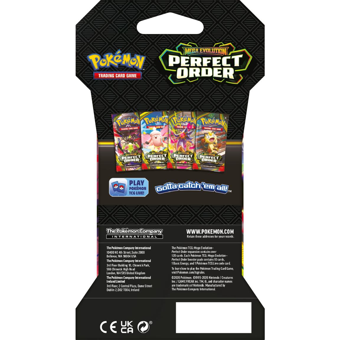 Pokémon trading card game packaging with cards and branding on a black background sold by LFG Energy Club