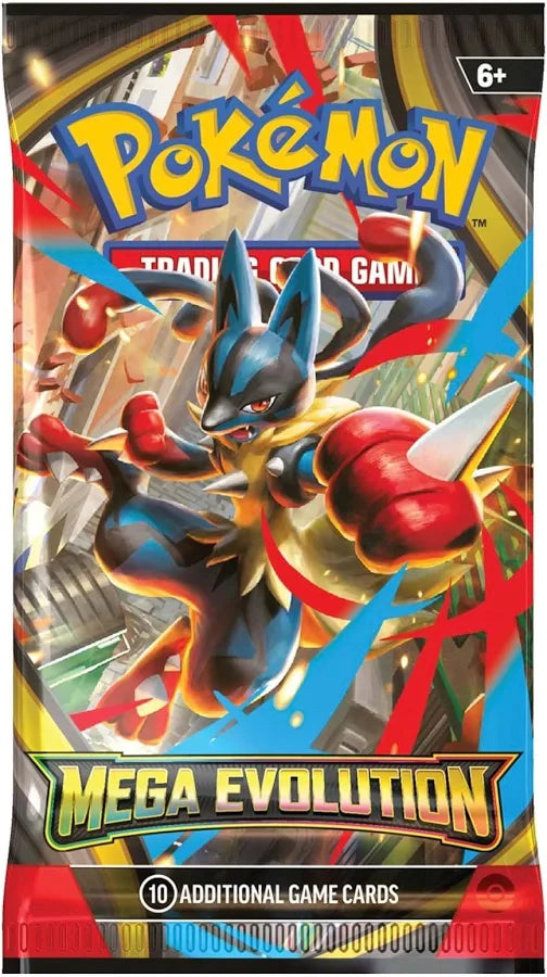 Pokemon Mega Evolution Base Set Booster Pack (Styles May Vary)